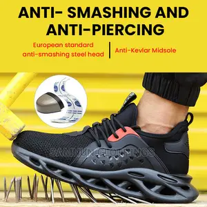 Photo - Professional Protective Safety Shoe - Steel Toe Safety Boot