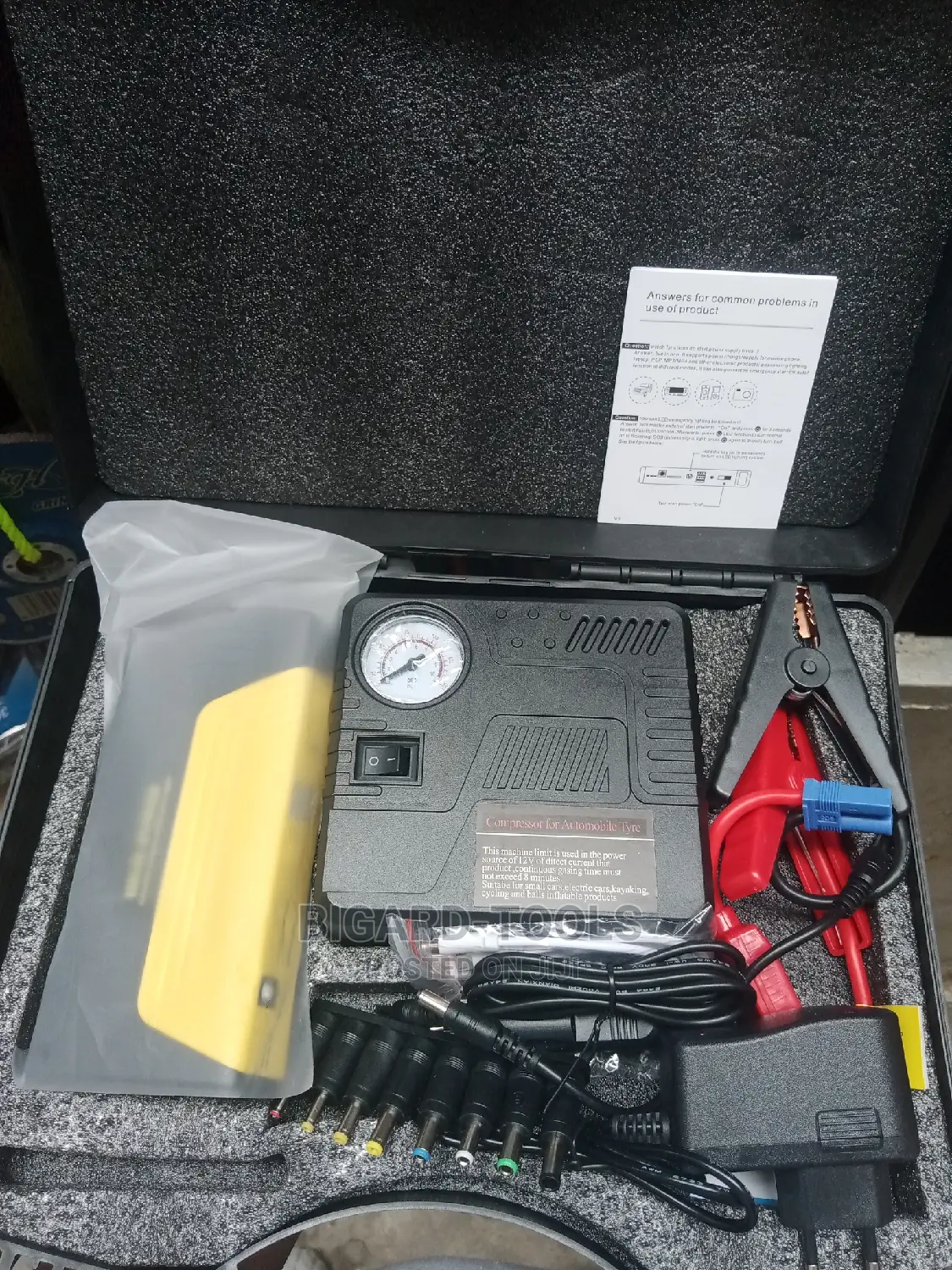 DC Tyre Pump Car Starter