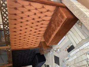 6 by 6 Tufted Bed Up for Grab