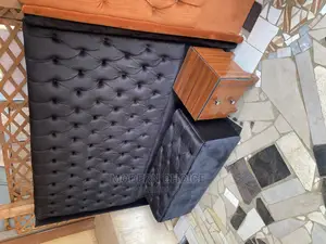 6 by 6 Tufted Bed