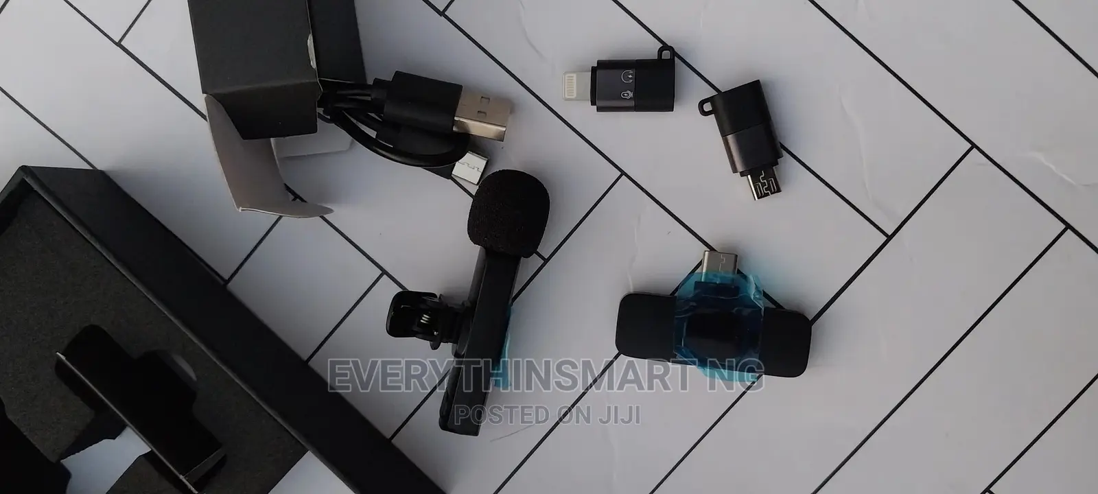Double Wireless Mic (Type C+ iPhone+Usb)