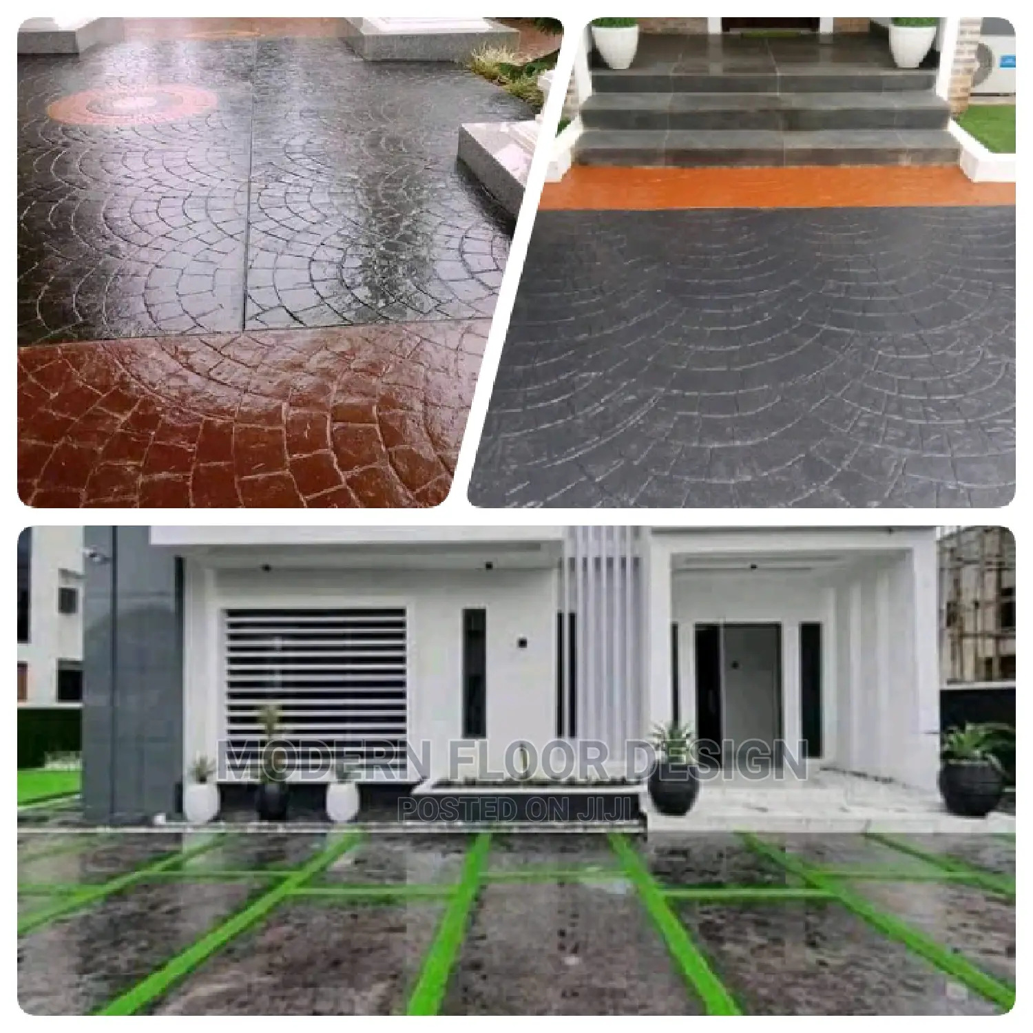 Mostly Zerner Modern Stamps Floor