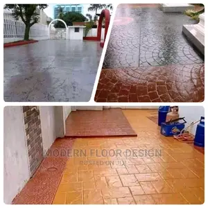 Mostly Zerner Modern Stamps Floor