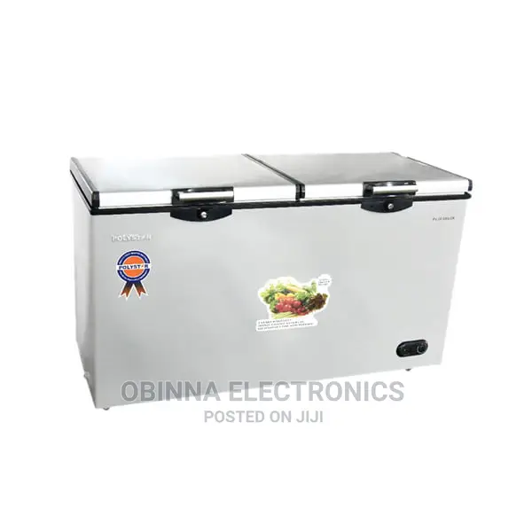 Brand New POLYESTER 519L Double Door Chest Freezer/External/