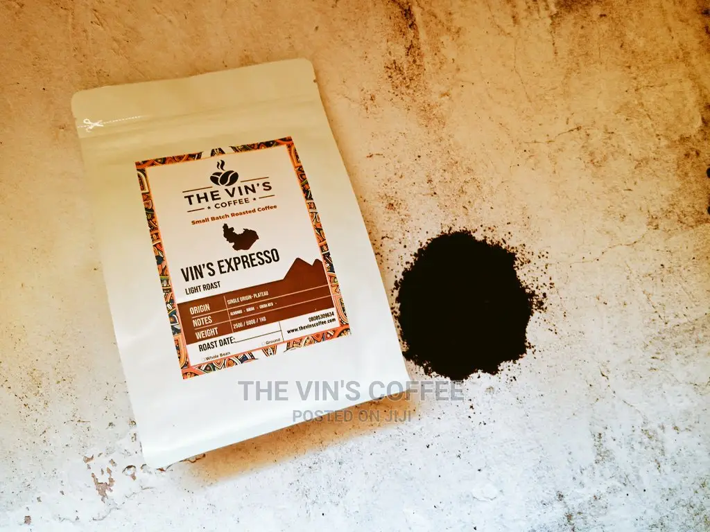 The Vin's Coffee Light Roasted Coffee Bean Ground