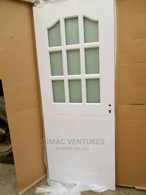 MDF Wooden Glass Door