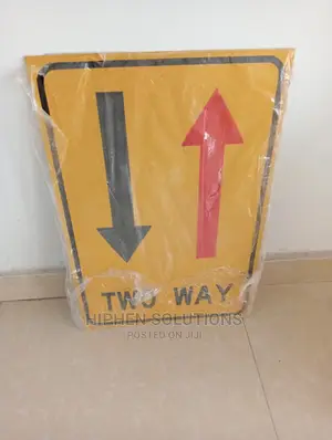 Two-way Street Traffic Sign