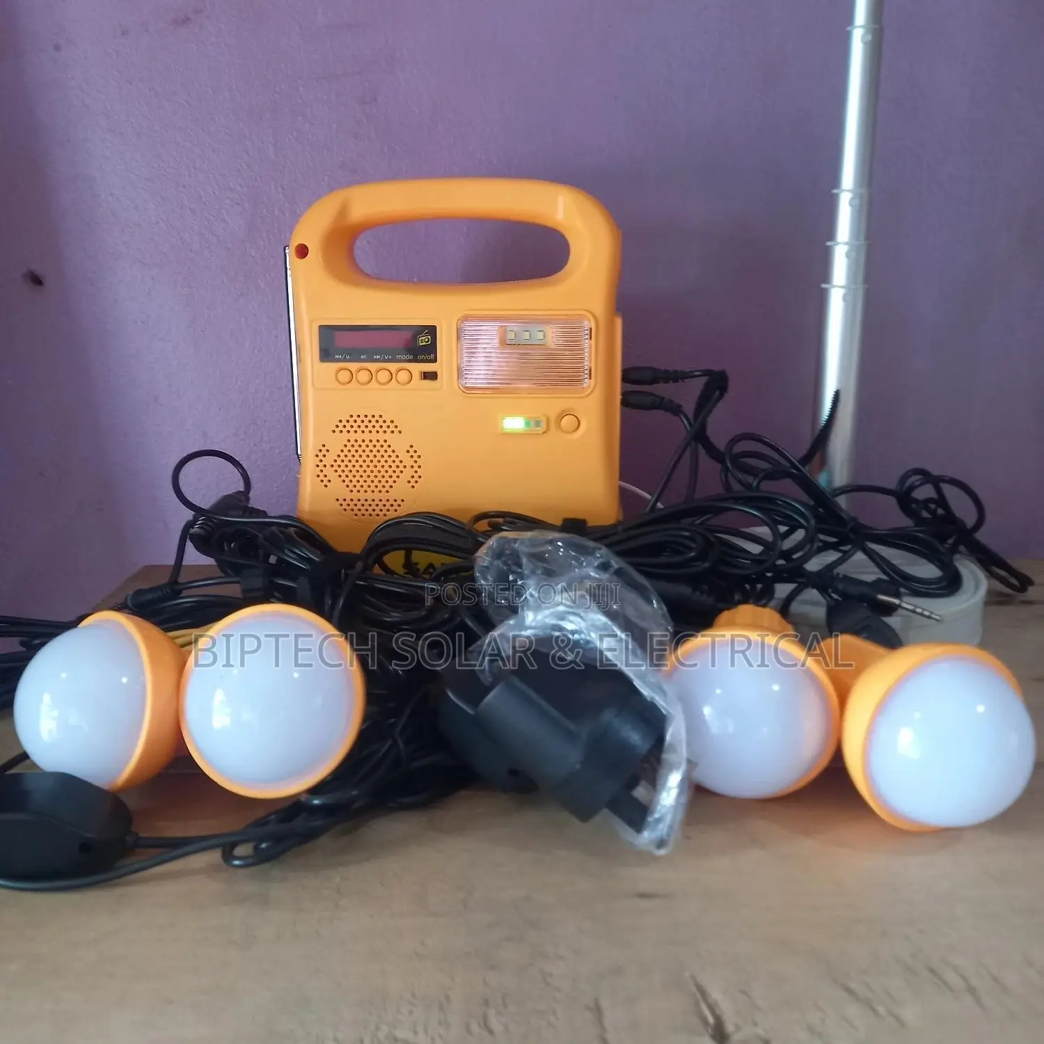 Salpha Spark Solar System 4 Bulbs