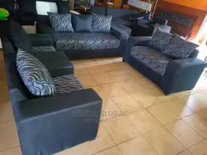 Set of 7 Seaters Sofa Chairs. Quality Fabric Couch
