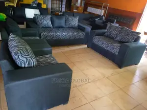 Set of 7 Seaters Sofa Chairs. Quality Fabric Couches