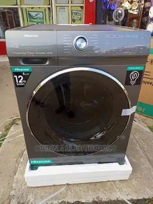 Brand New Hisense(WM8012S)12KG Automatic Wash Dryer/Silver/
