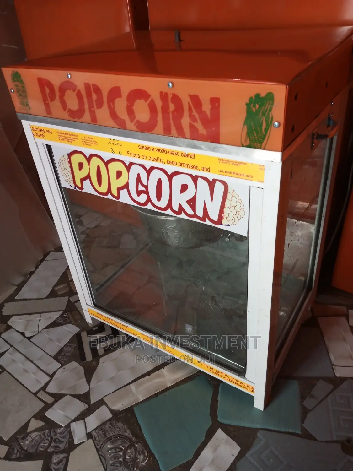 Gas Popcorn Machine 15