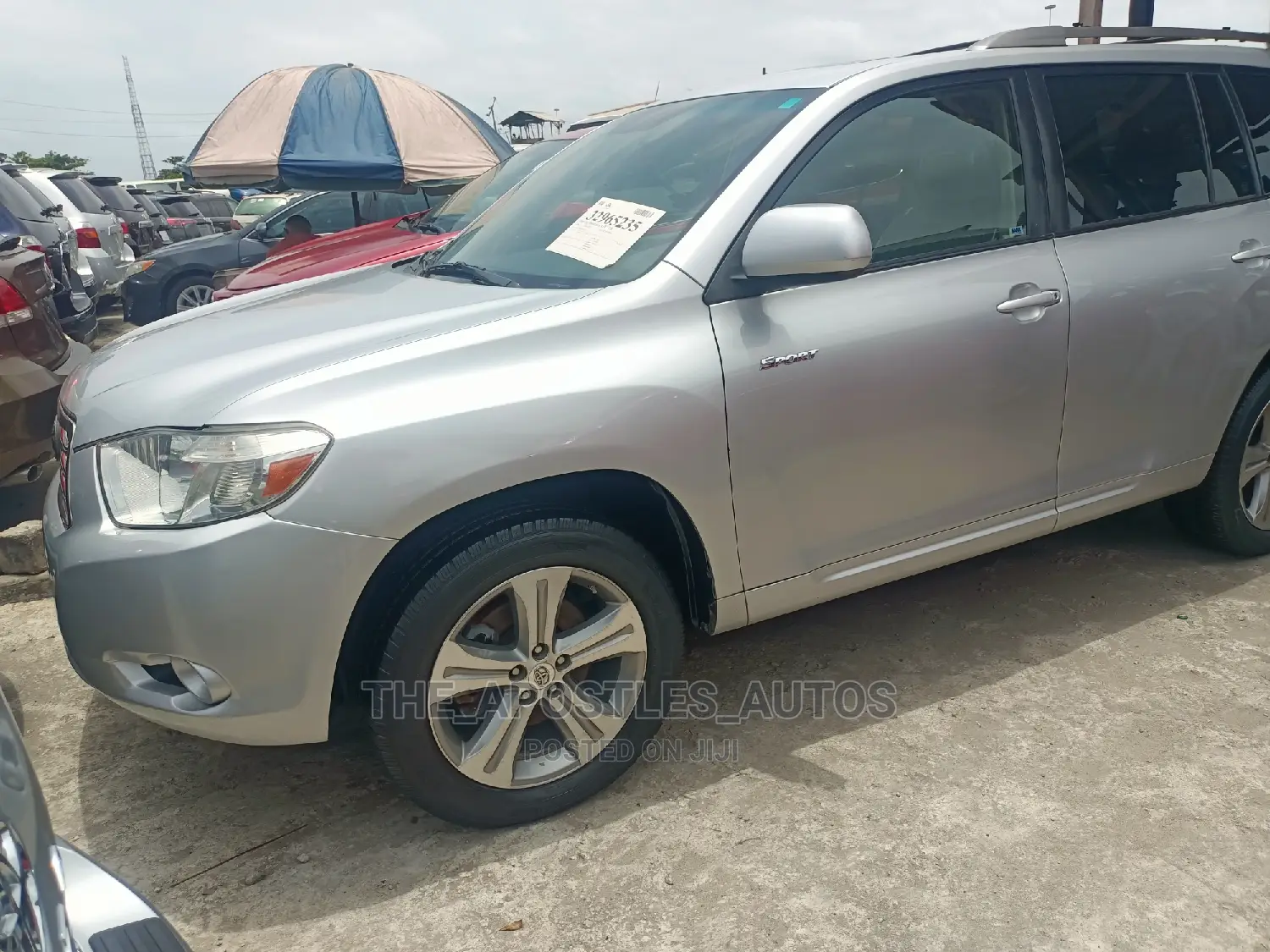Toyota Highlander V6 2009 Silver