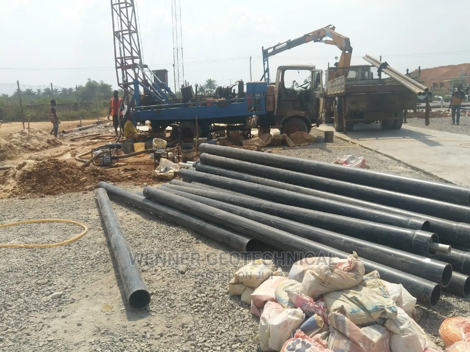 Borehole Drilling and Geophysical Survey