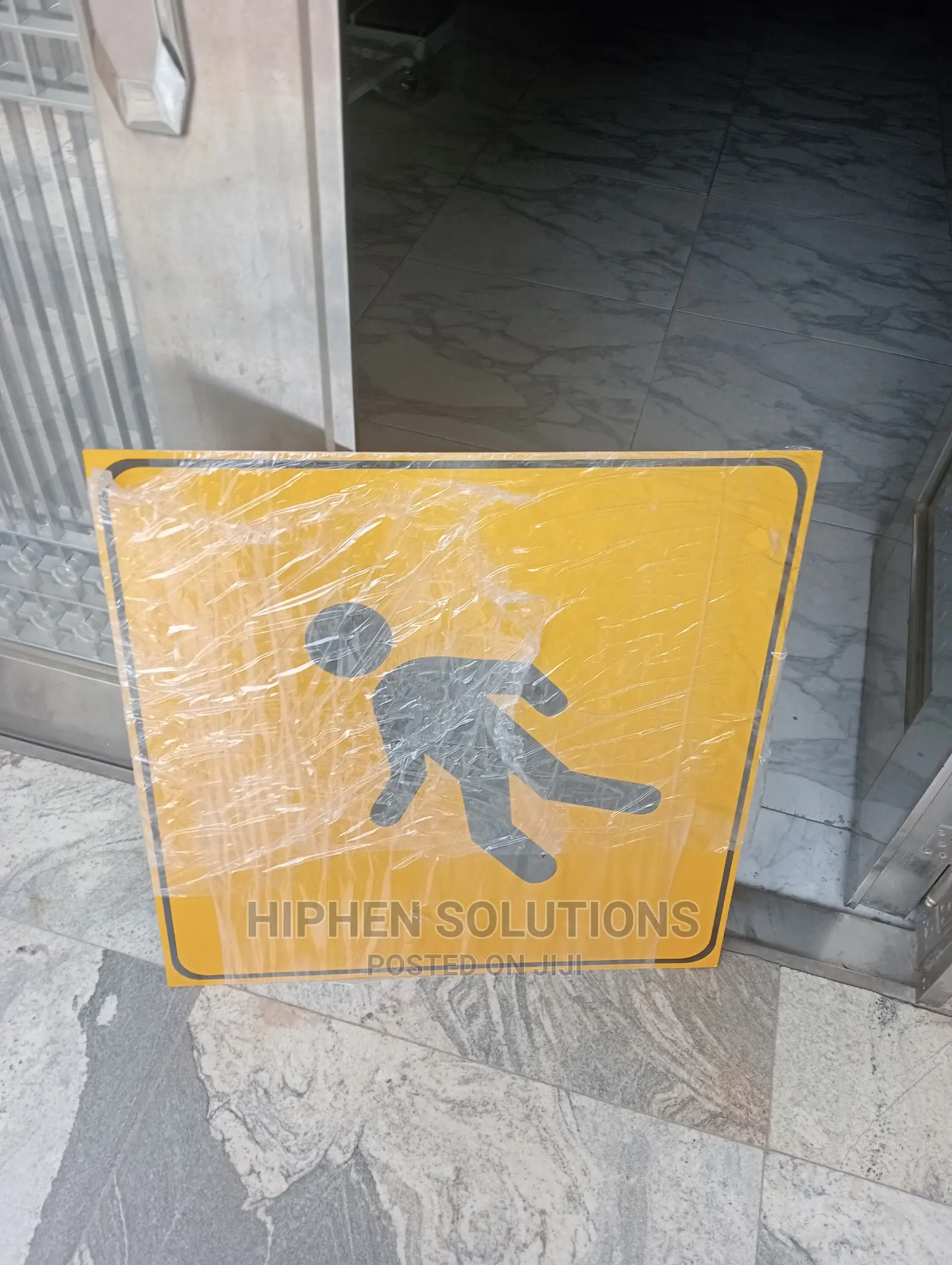Custom Made Warning Symbol Sign