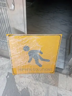 Custom Made Warning Symbol Sign