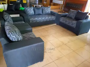 Set of 7 Seaters Sofa Chairs. Quality Fabric Couch. Aga8