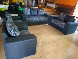Set of 7 Seaters Sofa Chairs. Quality Fabric Couch