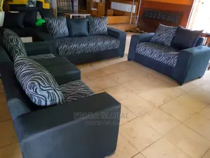 Set of 7 Seaters Sofa Chairs. Quality Fabric Couch. Pblfl17
