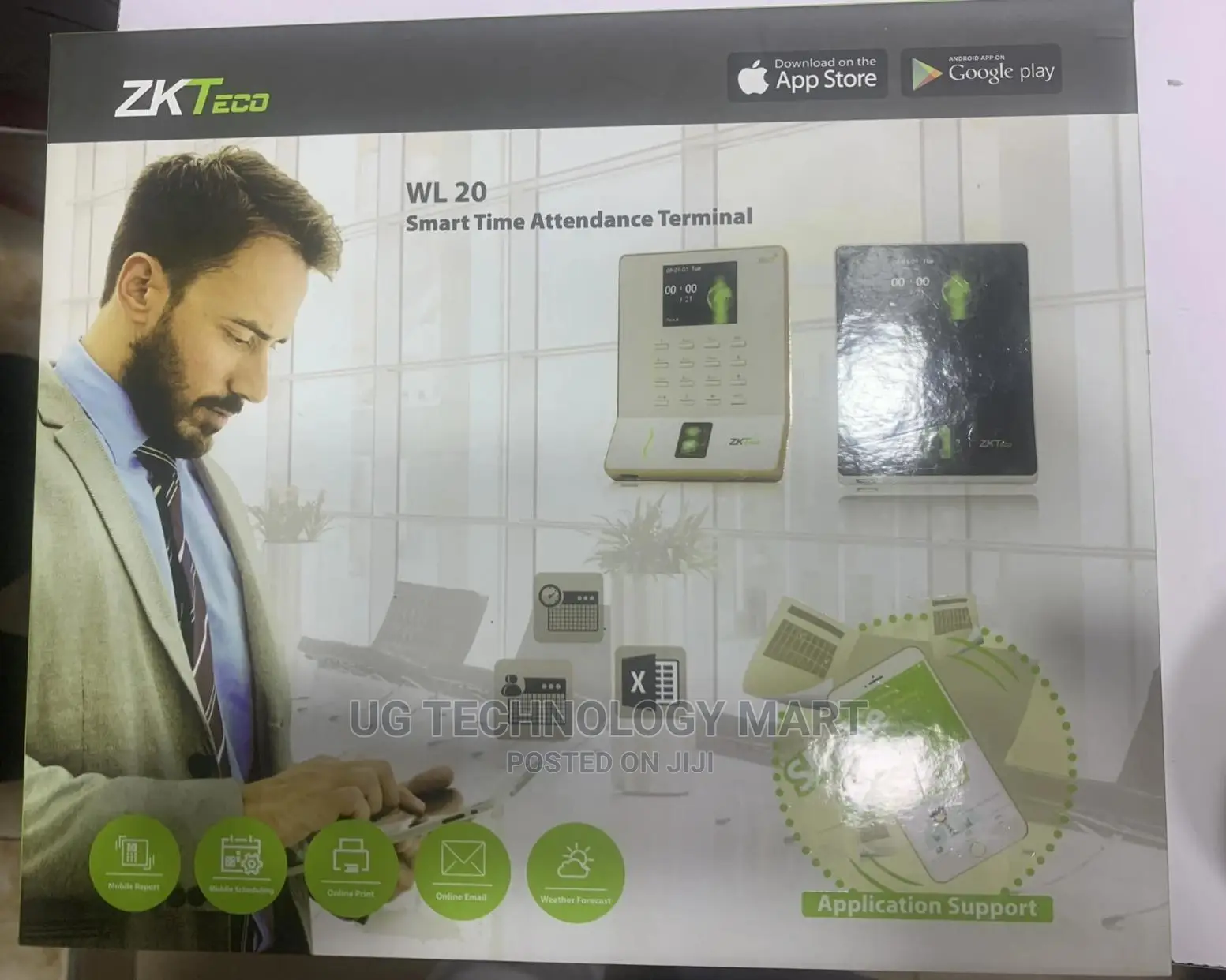 WL 20 Smart Time Attendance Terminal With Wifi