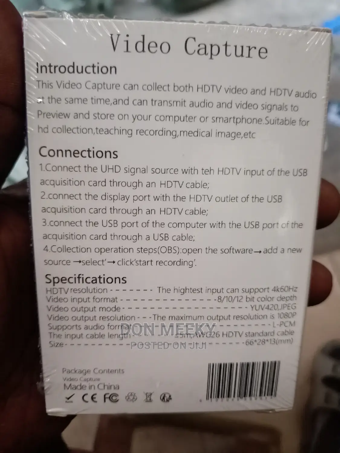 HDMI Video Capture Card 3.0