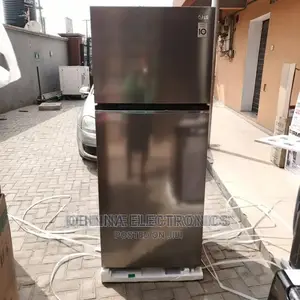 Brand New Lg(Ref372plgb)375L Inverter Double Door Fridge