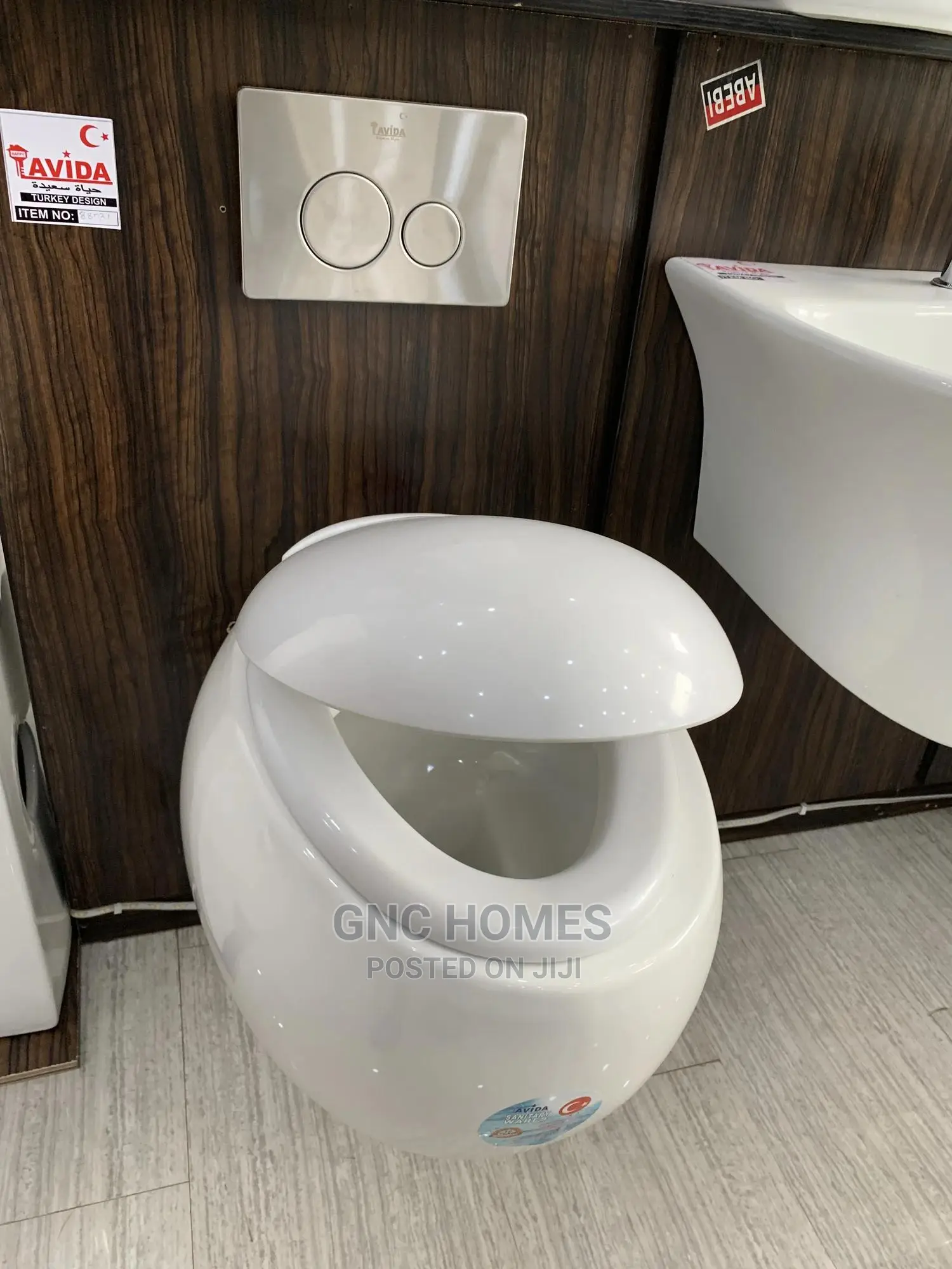 Egg Shape Wall Hung WC