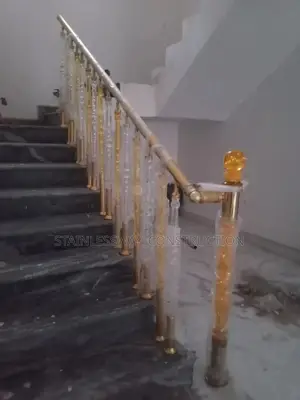 Aluminium Crystal Staircase Handrail