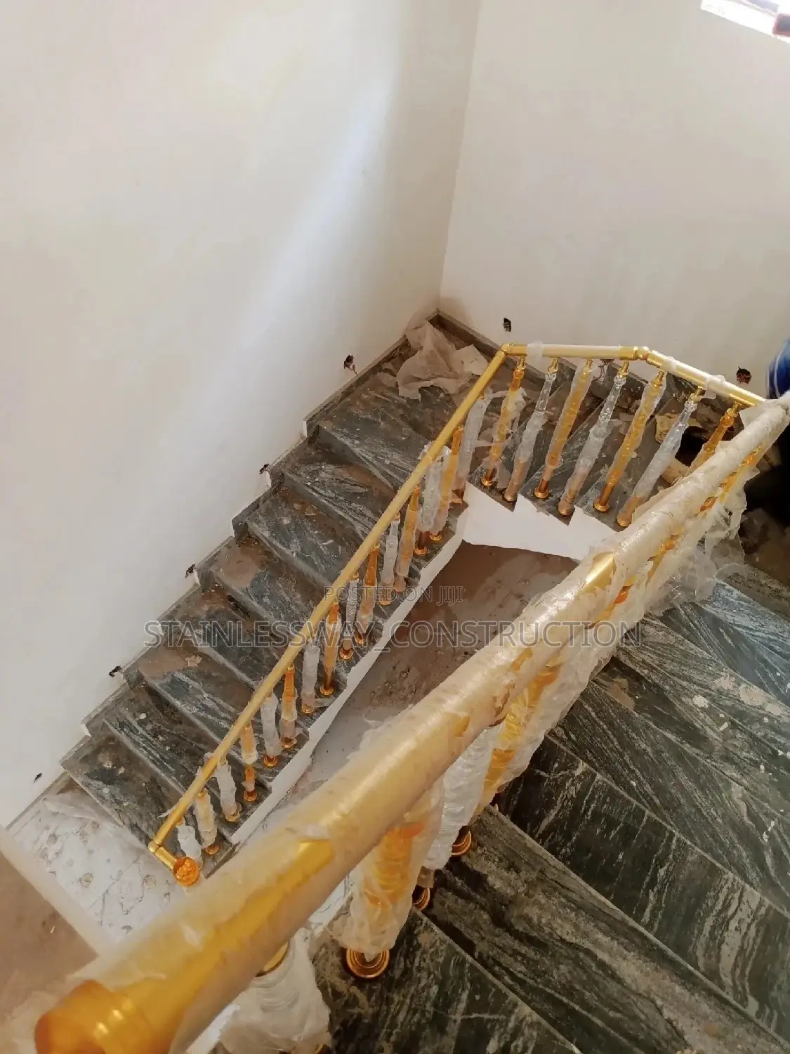 Aluminium Crystal Staircase Handrail