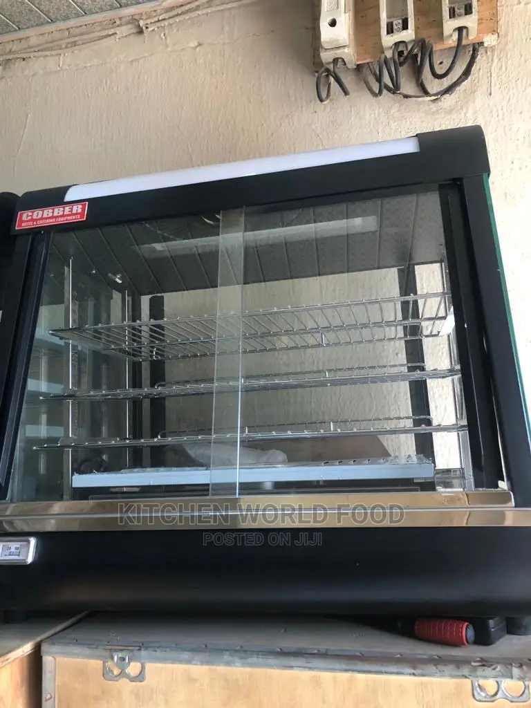 Snack Display Warmer Black