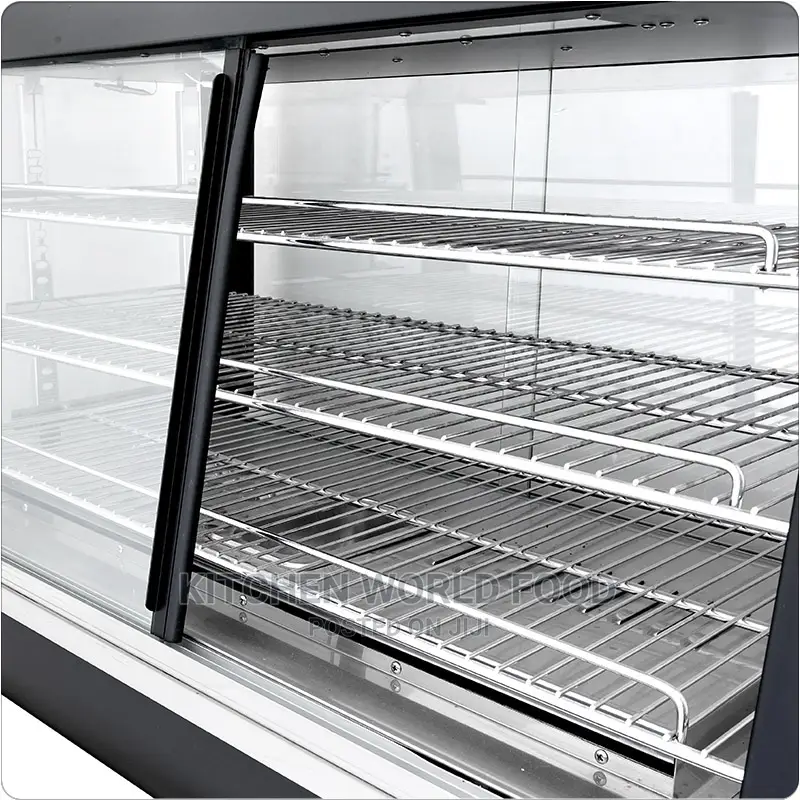 Snack Display Warmer Black