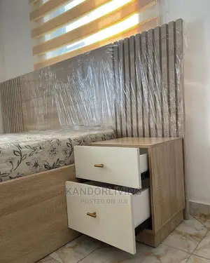 Wooden Padded Bedframe
