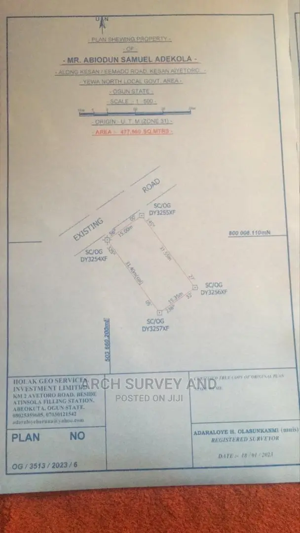 Surveyor and Architect
