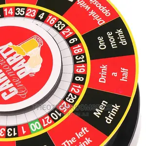 Adult Drinking Turntable Club Party Fun Game