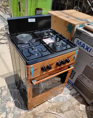 Brand New MAXI(60×60)3gas+1electric/Green Color(Oven Grill)