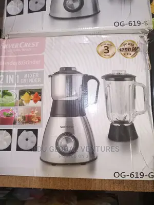 Silvercrest 2 in 1 Blender and Stainless Grinder. 1200watts.