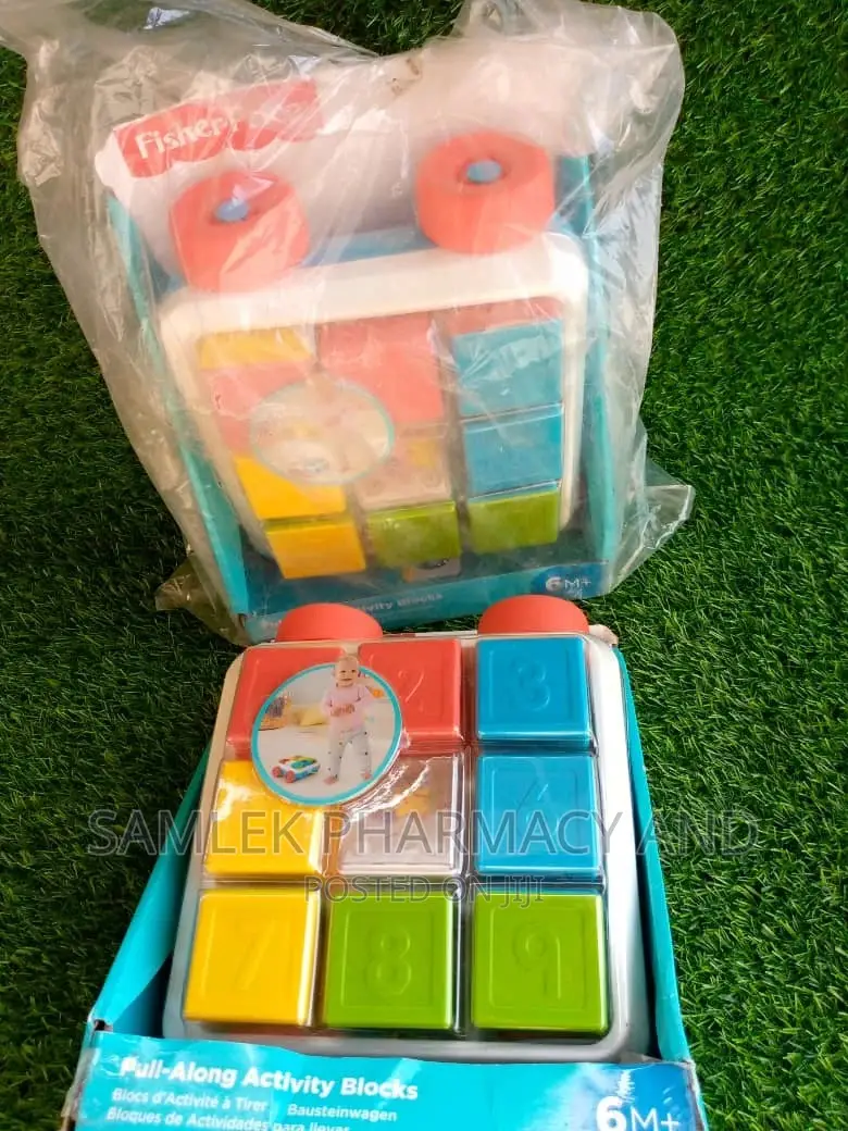 Fisher Price Pull-Along Activity Block (Educative Toy)