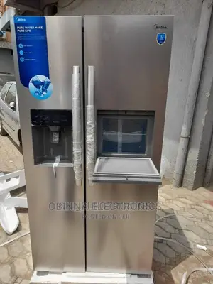 Brand New Middea Side-Side Refrigerator/Ice Maker/Dispenser/