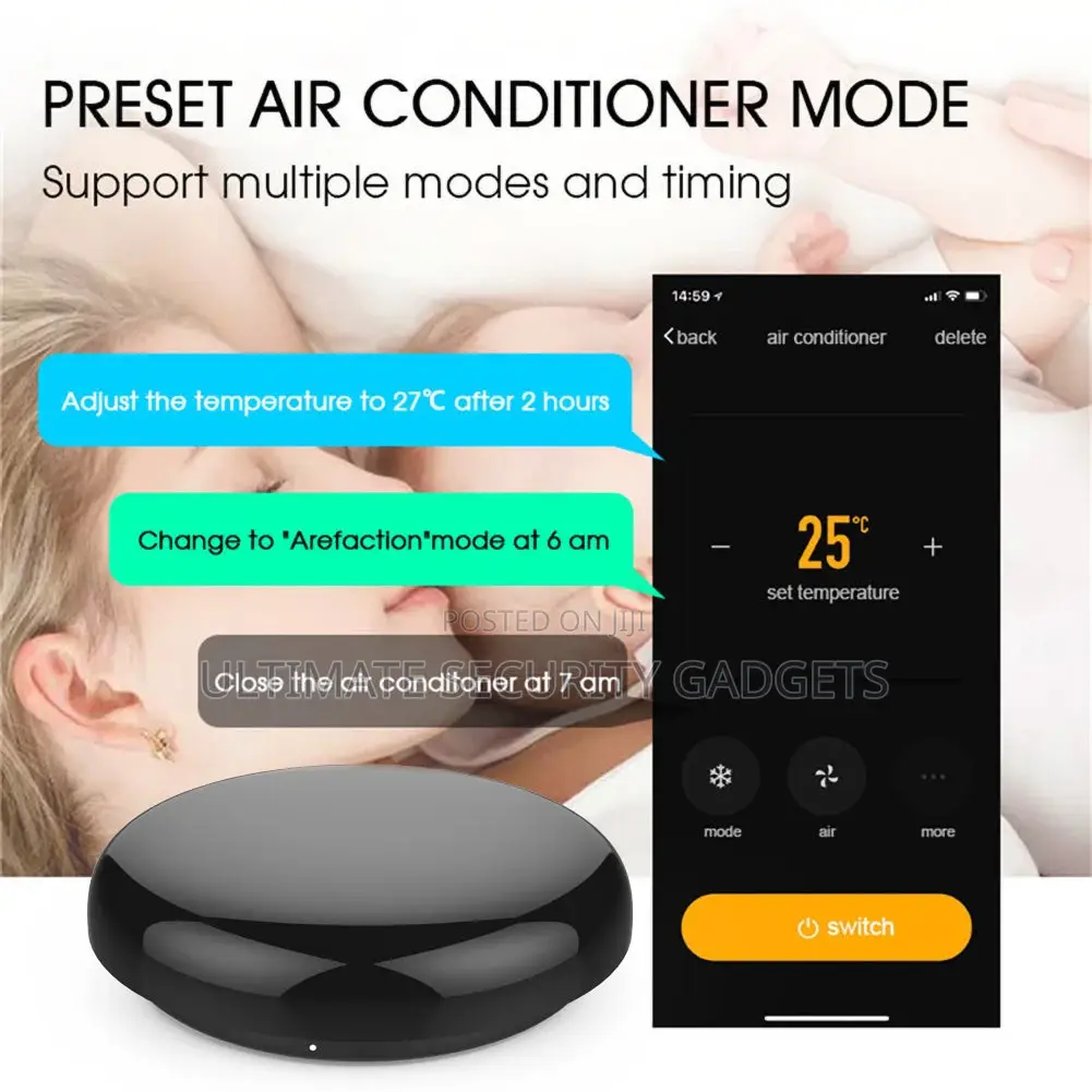 Wi-Fi Tuya Samrt Univeral Ir Remote Control