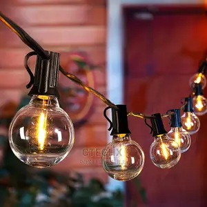 Globe String Lights, 50ft G40 Outdoor 50 Bulbs