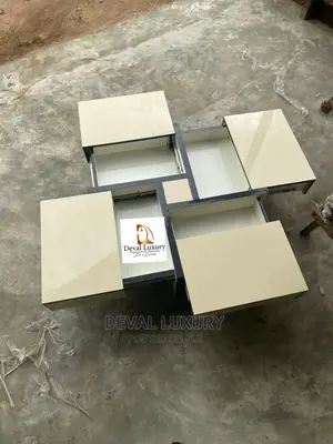 Center Table With Top Drawers