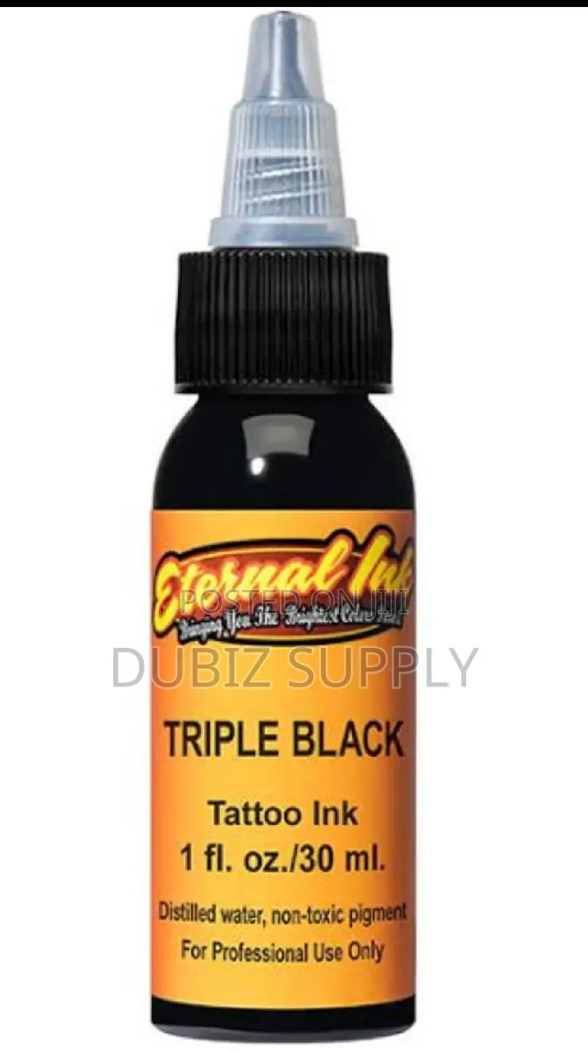 Original Eternal Triple Black Tattoo Inks