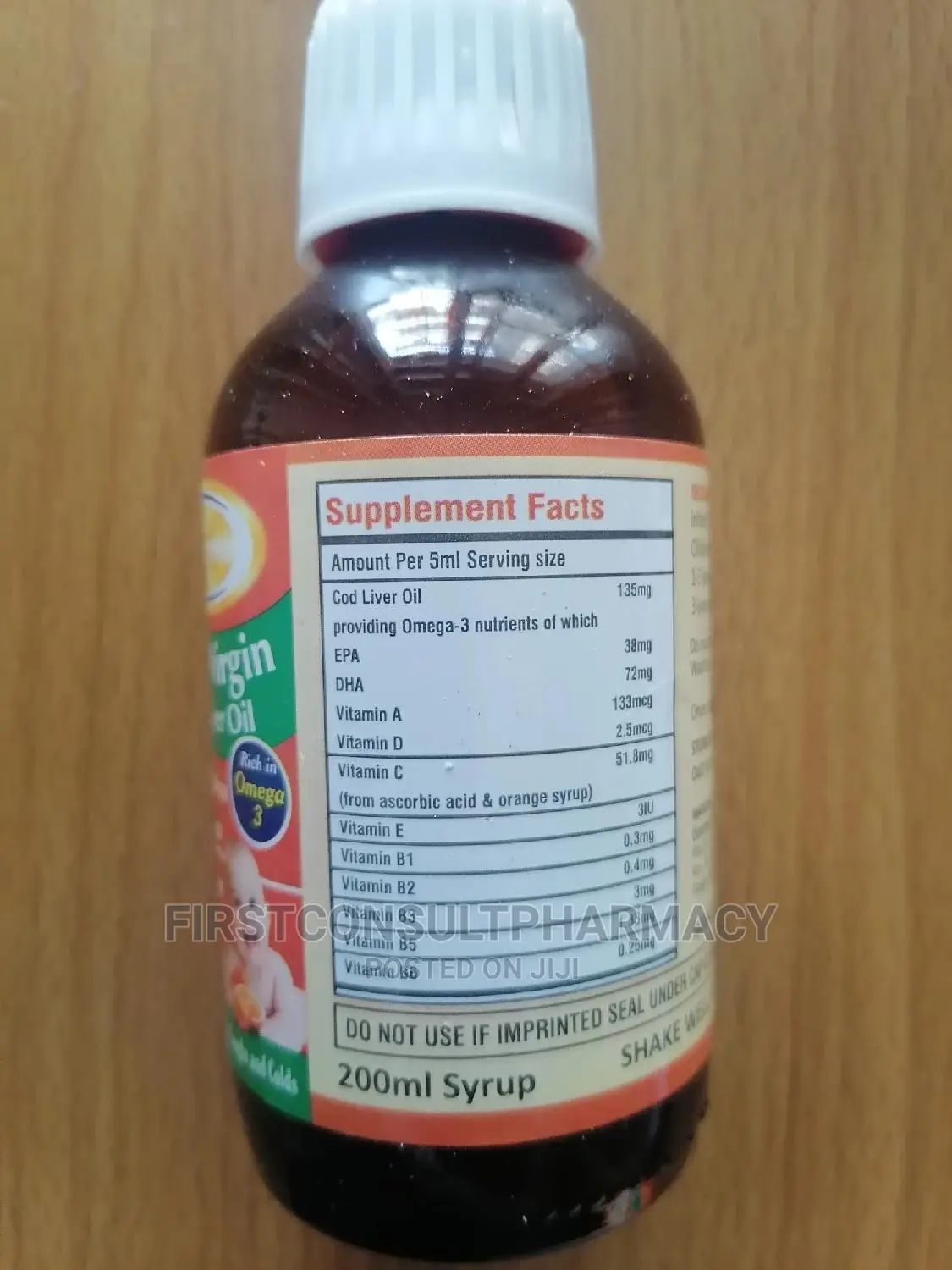 Dr Hommels Extra Virgin Organic Cod Liver Oil 200ml