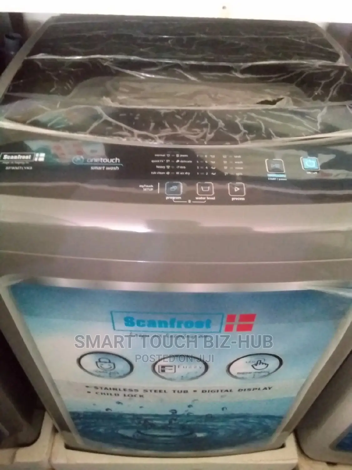 Scanfrost 8kg Full Automatic Washing Machine Top Loader