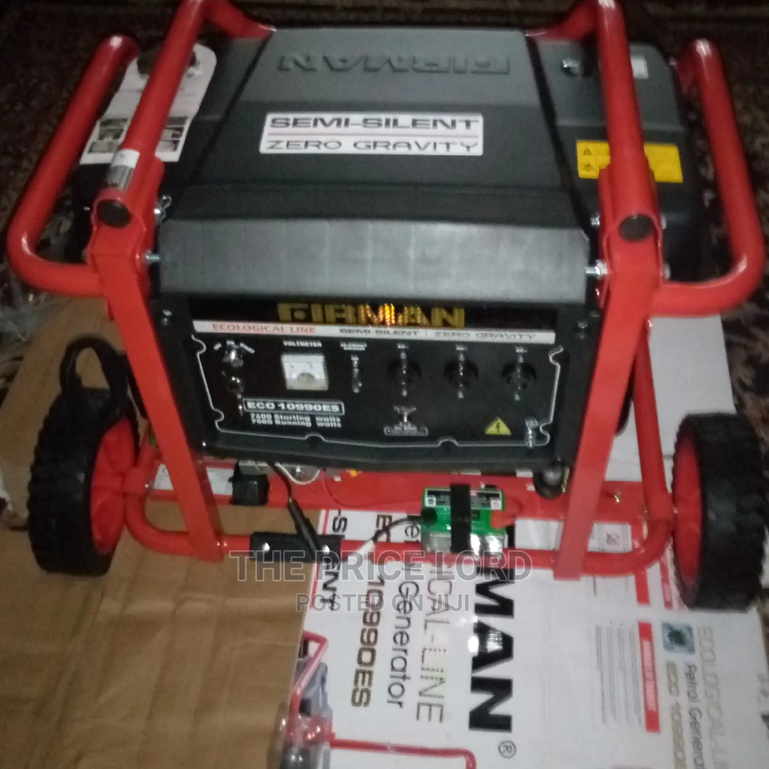 Firman Generator 7.5kva Eco10990esr Remote Control