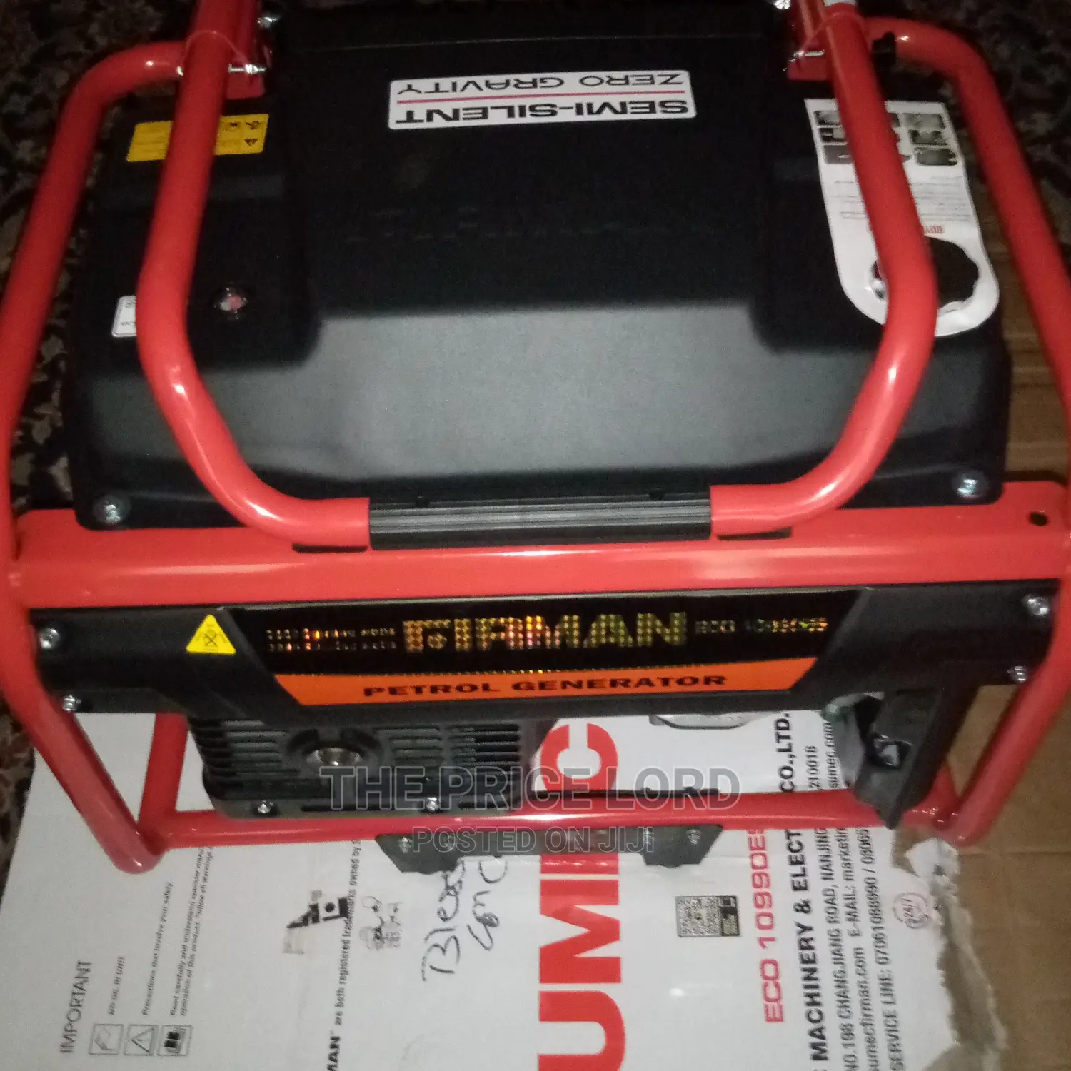 Firman Generator 7.5kva Eco10990esr Remote Control