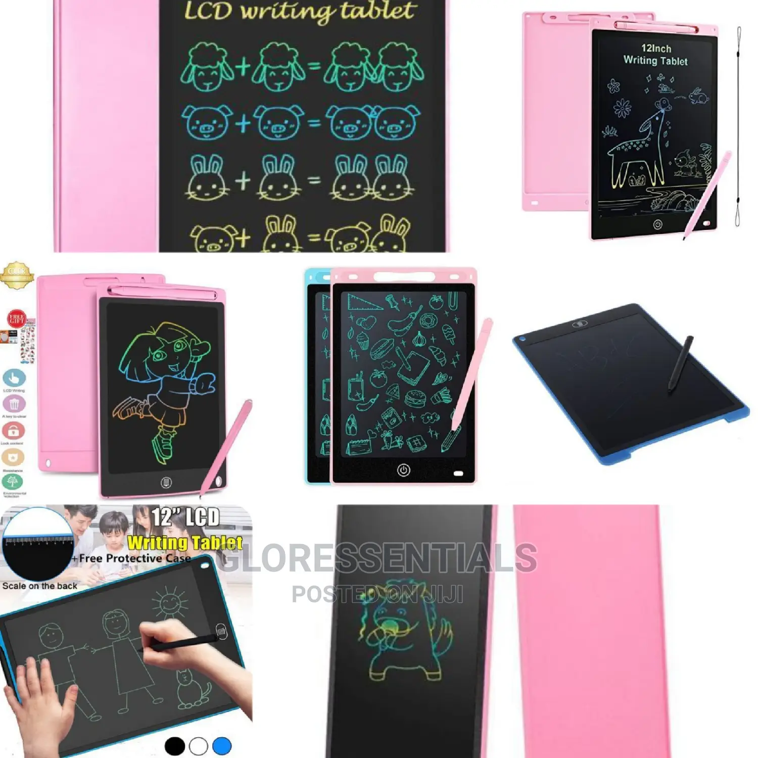 Kids Erasable Drawing Board 12 Inch LCD Writing Tablet in Ikeja Baby