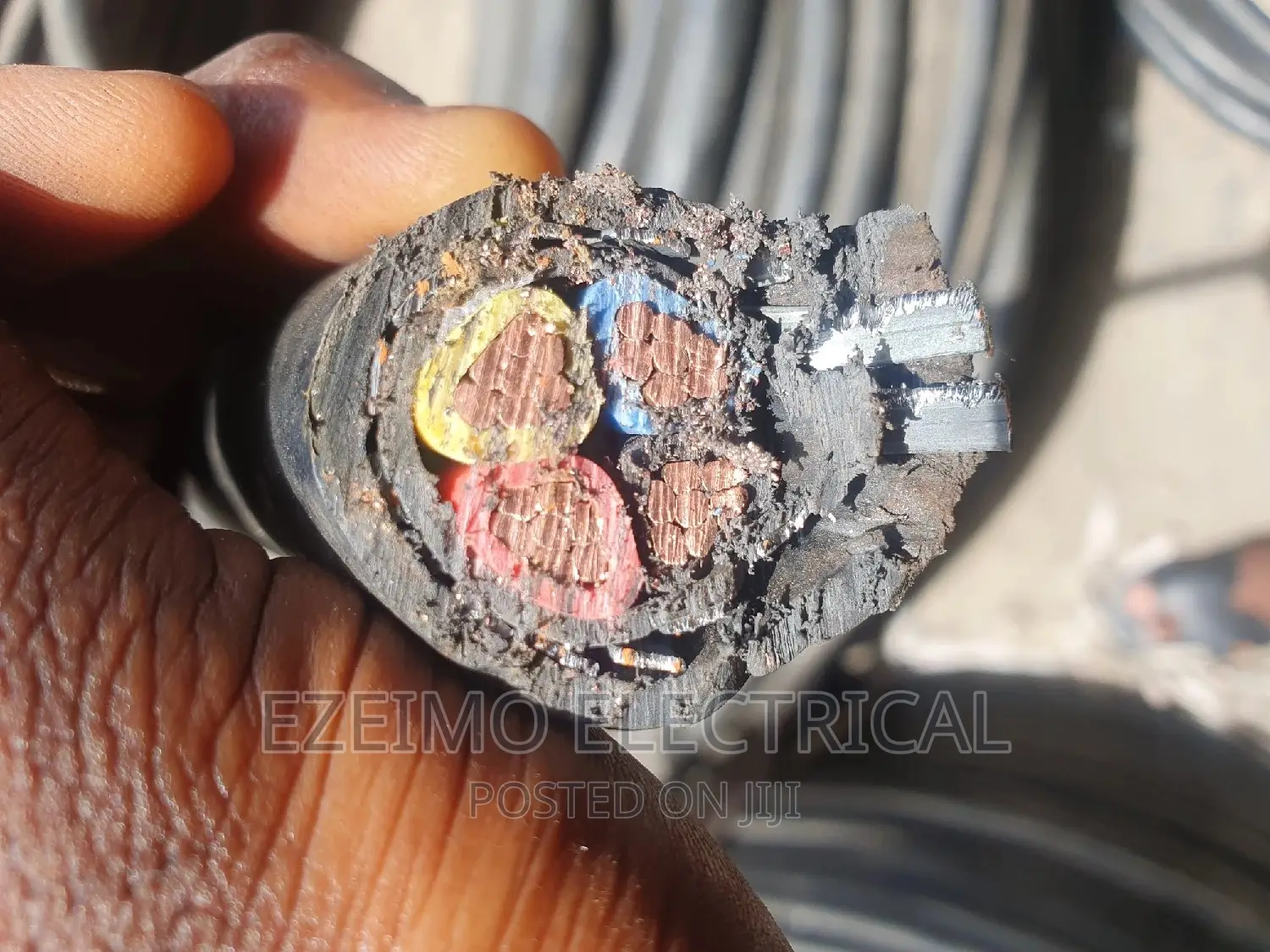 35mm 4xcore Armoured Cable
