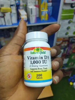 Nature's Field Vitamin D3 1000iu