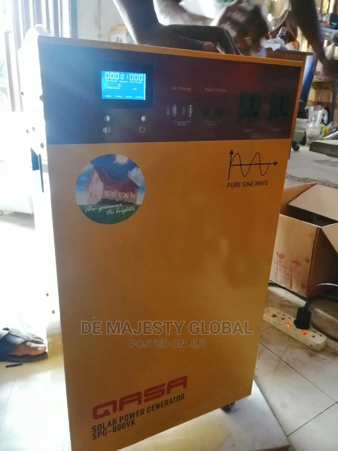 Qasa Mobile Solar Generator